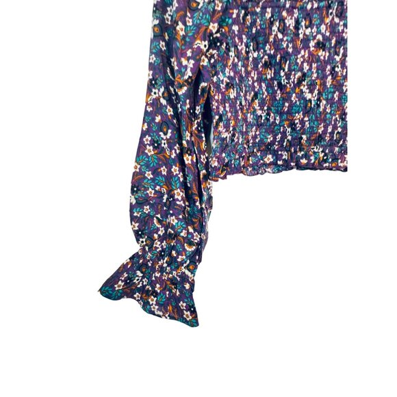 NWT Small Band Of The Free Floral Smocked Blouse - Picture 9 of 13